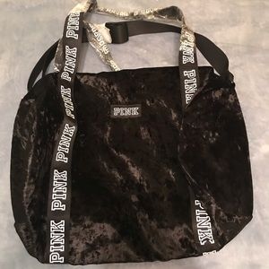 New Velvet PINK Victoria’s Secret duffle